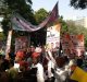 Congress-led farmer Protest Rally takes over Modi-led govt.
