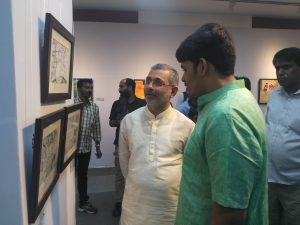 Siddharth Muraly with Hon. Justice Kurian Joseph