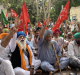 Farmers Stage Protest at FCI Offices