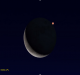 Mars and Moon to Play Hide and Seek on April 17, 2021